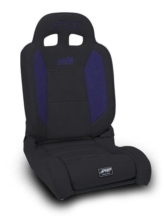 EnduroDaily Reclining Suspension Seat, Black & Purple Vinyl, Passenger