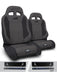 PRP Enduro Elite Trek Edition Suspension Seat Kit | Pair with Mounts | Jeep Wrangler TJ (1997-2002) | P/N A89010-C23-50