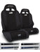 PRP Enduro Elite Trek Edition Suspension Seat Kit | Pair with Mounts | Jeep Wrangler TJ (2003-2006) | P/N A89010-C24-50, view 2