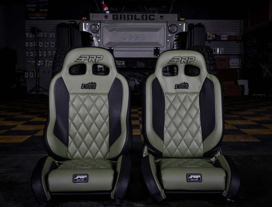 PRP Enduro Elite Trek Edition Suspension Seat Kit | Pair with Mounts | Jeep Cherokee XJ (1995-2001) | P/N A89010-C33-50, view 5