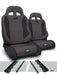 PRP Enduro Elite Trek Edition Suspension Seat Kit | Pair with Mounts | Jeep Cherokee XJ (1995-2001) | P/N A89010-C33-50