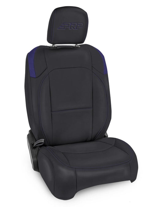 PRP Front Seat Covers | Pocket Back | 2-Door, Pair | Jeep Wrangler JL (2018-2024) | P/N B037-01, view 2
