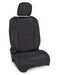 PRP Front Seat Covers | MOLLE Back | Pair | Jeep Wrangler JLU 4-Door (2018-2024)/Gladiator JT (2020-2024) | P/N B040-01, view 4