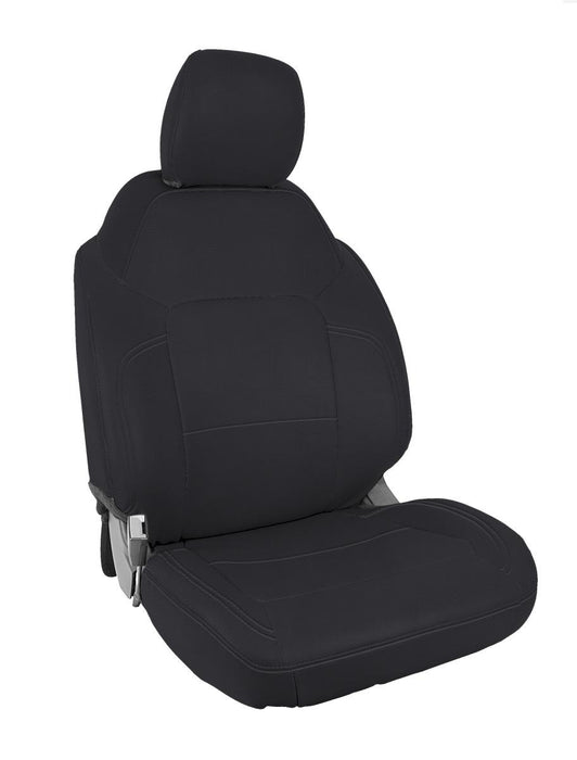 Front Seat Covers for 2021+ Ford Bronco, 4 Door - All Black