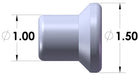 1" ID Heavy Wall Tube Insert