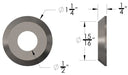 Weld Washer 1/2