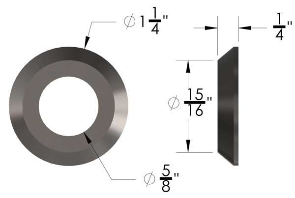 Weld Washer 5/8