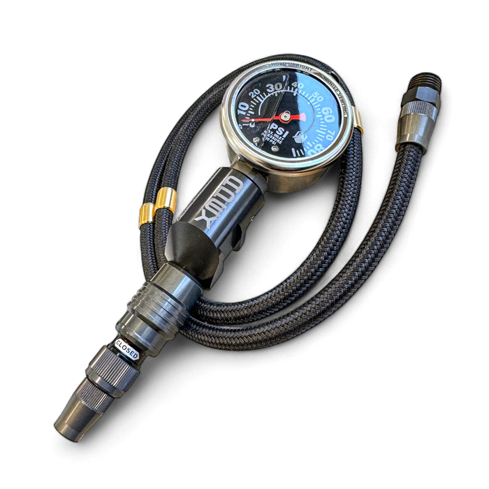 Precision Tire Inflator with 40 PSI gauge