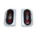 Combat Off Road Tail Gunner LED Tail Lights - Raw | Jeep Wrangler JK/JKU (07-18) | P/N 15-1150