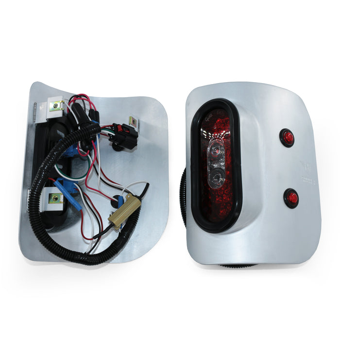 Combat Off Road Tail Gunner LED Tail Lights - Raw | Jeep Gladiator JT (20-26) | P/N 35-1150