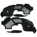 Combat Off Road Battle Ready Max Flow Aluminum Inner Fenders - Front | Jeep Wrangler JK/JKU (07-18) | P/N 15-1266