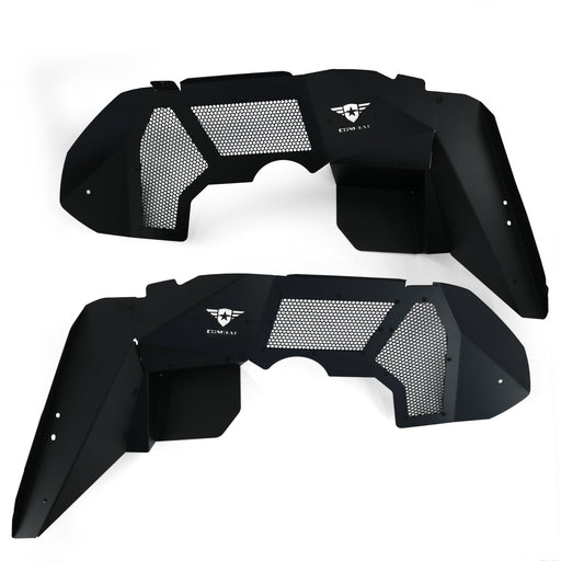 Combat Off Road Battle Ready Max Flow Aluminum Inner Fenders - Front | Jeep Wrangler JL/JLU (18-26) | P/N 25-1266