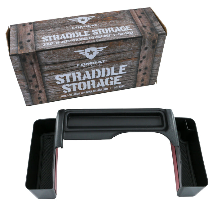 Combat Off Road Straddle Center Console Storage | Jeep Wrangler JK (07-18) | P/N 99-1021