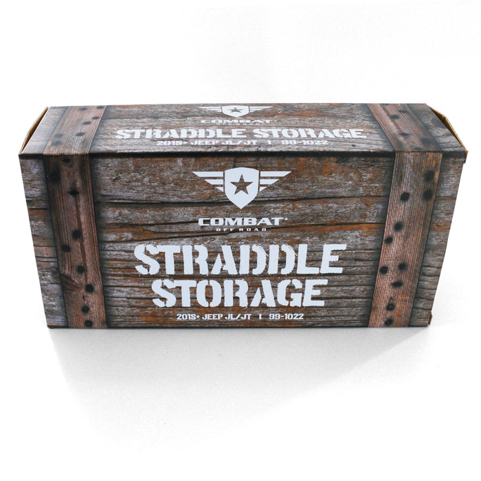 Combat Off Road Straddle Center Console Storage | Jeep Wrangler JL & Gladiator JT (18-26) | P/N 99-1022