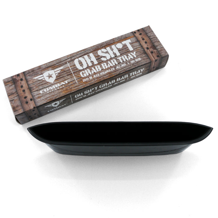 Combat Off Road OH SHT Grab Bar Tray | Jeep Wrangler JK (11-18) | P/N 99-1018