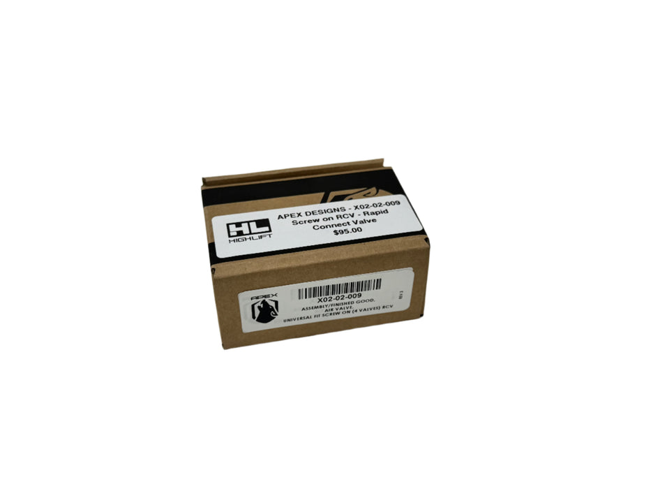 RCV - Rapid Connect Valve