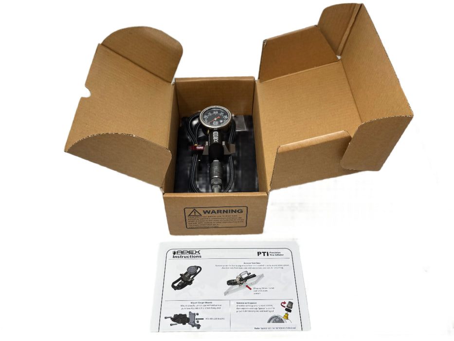 Precision Tire Inflator with 40 PSI gauge