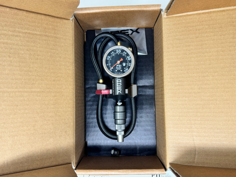 Precision Tire Inflator with 40 PSI gauge