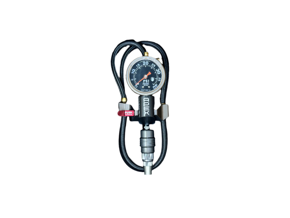 Precision Tire Inflator with 40 PSI gauge