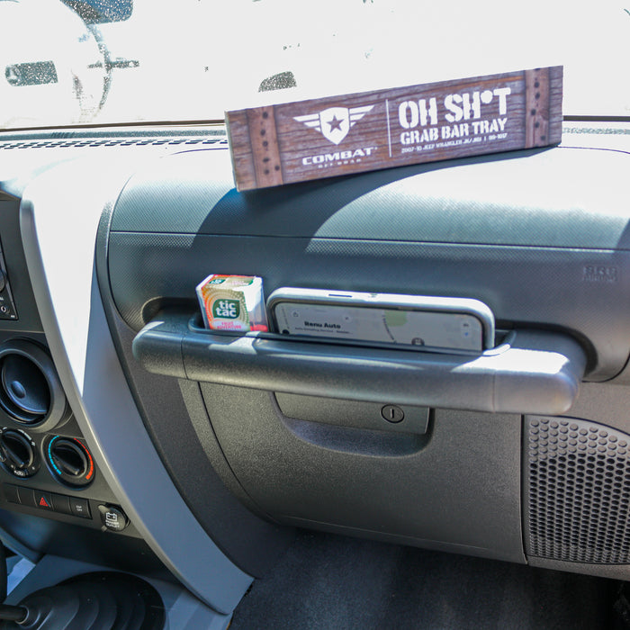 Combat Off Road OH SHT Grab Bar Tray | Jeep Wrangler JK (07-10) | P/N 99-1017