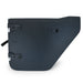 Combat Off Road Full Metal Jacket Aluminum Half Doors - Black - Rear Pair | Jeep Wrangler JL/JLU (18-26) | P/N 25-1039