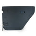 Combat Off Road Full Metal Jacket Aluminum Half Doors - Black - Rear Pair | Jeep Wrangler JK/JKU (07-18) | P/N 15-1039
