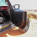 Combat Off Road Full Metal Jacket Aluminum Half Doors - Raw - Front Pair | Jeep Wrangler JL/JLU (18-26) | P/N 25-1136