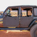 Combat Off Road Full Metal Jacket Aluminum Half Doors - Raw - Front Pair | Jeep Wrangler JL/JLU (18-26) | P/N 25-1136