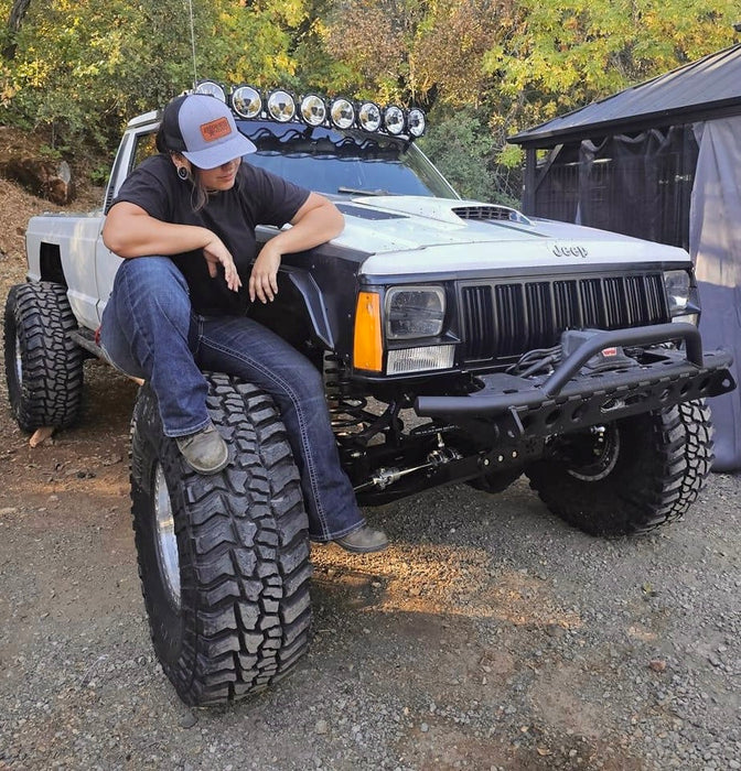 XJ-MJ Front Bumper Brackets for JK Bumpers