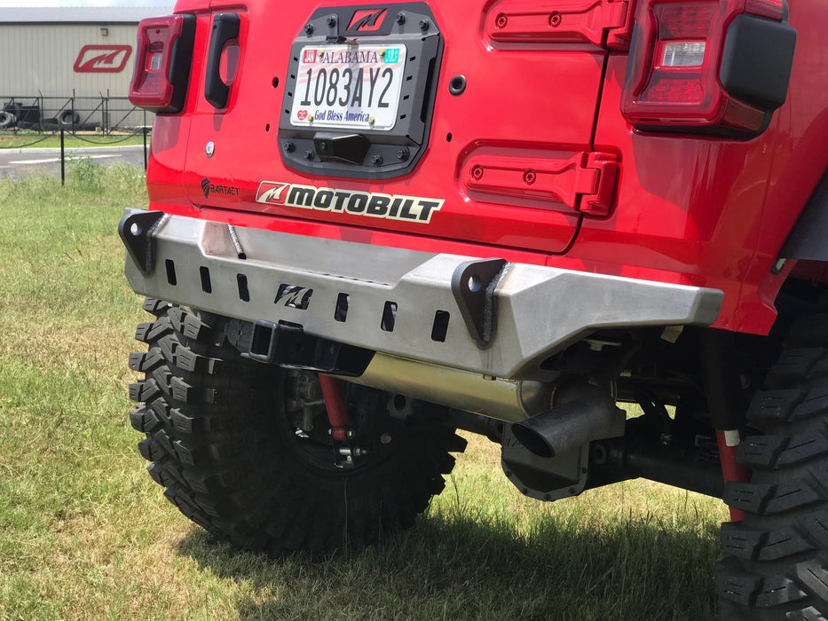Motobilt Crusher Rear Bumper w/ Spare Cutout, Jeep JL (2018+), view 15