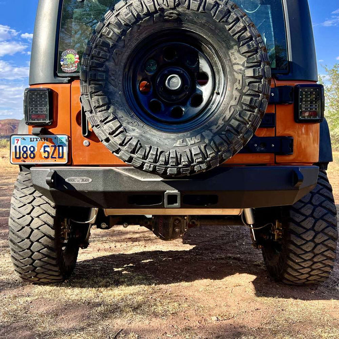 Rock Slide Engineering JK Rear Bumper Shorty/No Tire Carrier