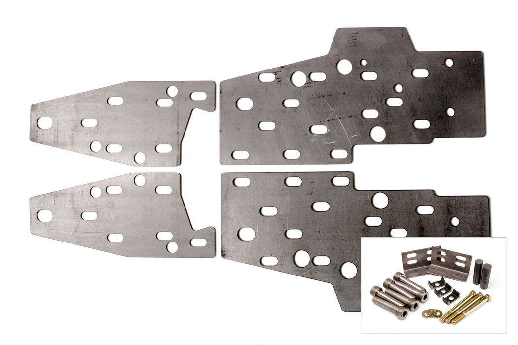 JKS Front Unibody Renforcement Plates, Jeep Cherokee XJ (1984-2001), Jeep Comanche MJ (1986-1992)