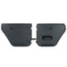 Combat Off Road Full Metal Jacket Aluminum Half Doors - Black - Rear Pair | Jeep Wrangler JK/JKU (07-18) | P/N 15-1039