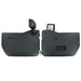 Combat Off Road Full Metal Jacket Aluminum Half Doors - Black - Front Pair | Jeep Wrangler JK/JKU (07-18) | P/N 15-1036