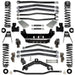 4.5 Inch Adventure-X "No Limits" Long Arm Suspension - 4 Door JLU, view 2