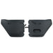 Combat Off Road Full Metal Jacket Aluminum Half Doors - Black - Rear Pair | Jeep Wrangler JL/JLU (18-26) | P/N 25-1039