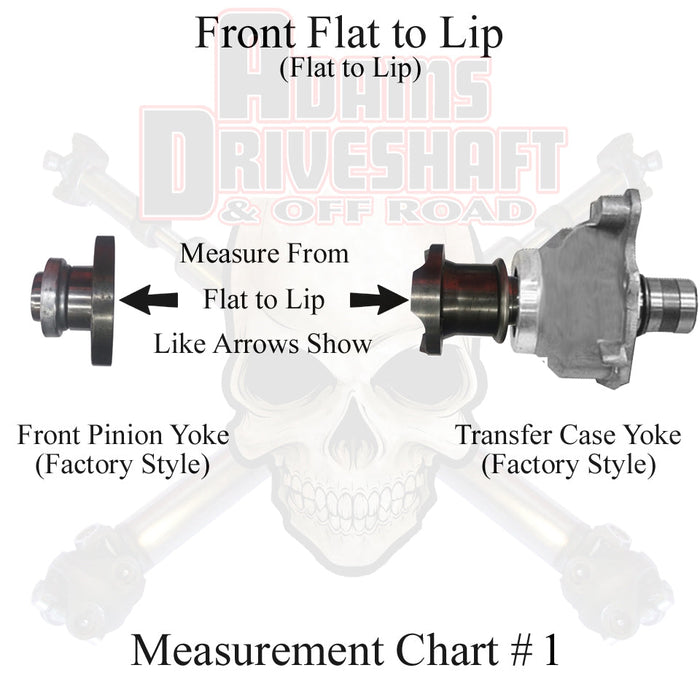 JL Front 1310 Solid CV Driveshaft with Flange, view 6