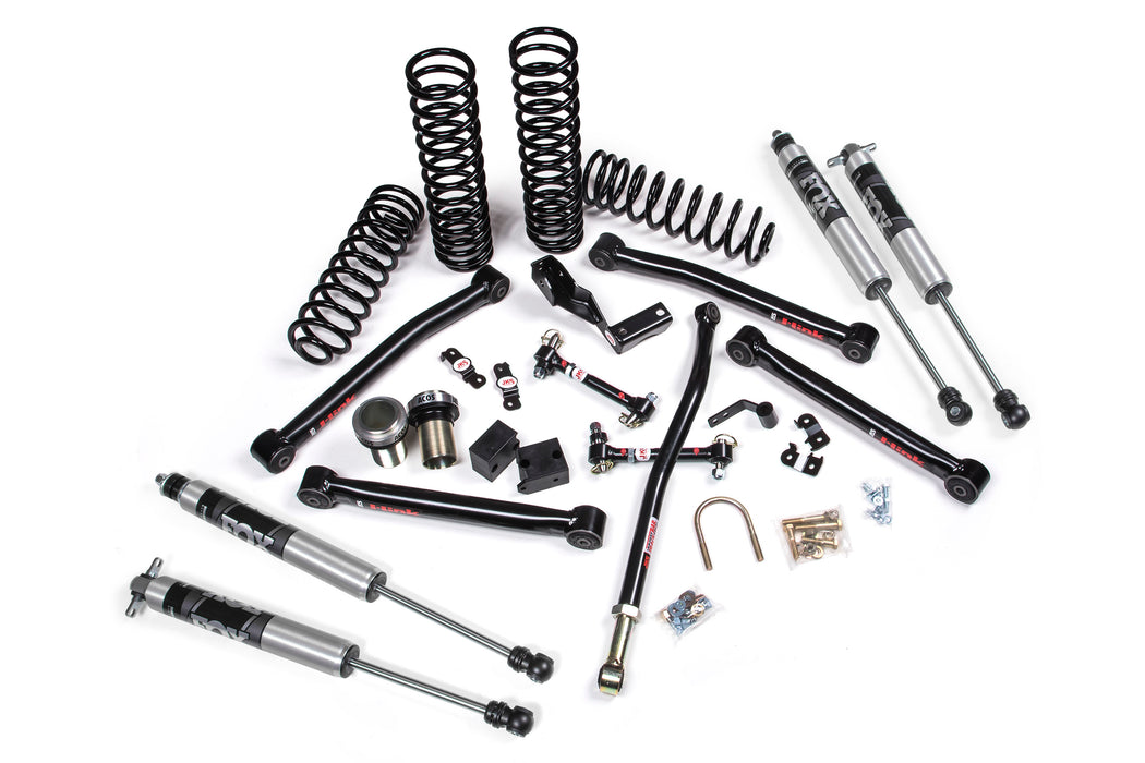 JKS 3.5" Lift Kit, J-Lander, Jeep Wrangler JK 4-Door (2007-2018)