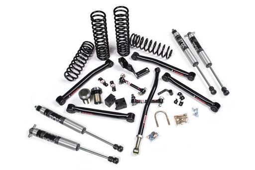 JKS 3.5" Lift Kit, J-Lander, Jeep Wrangler JK 4-Door (2007-2018)