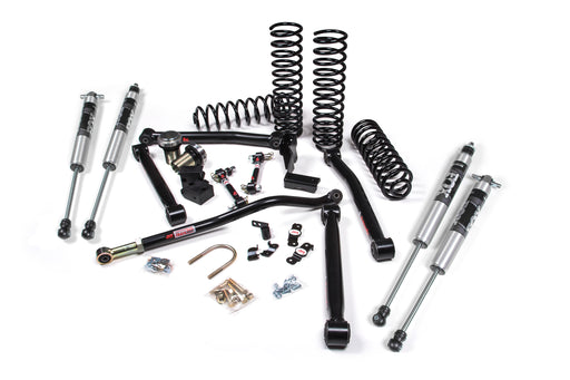 JKS 3.5" Lift Kit, J-Lander, Jeep Wrangler JK 4-Door (2007-2018), view 2