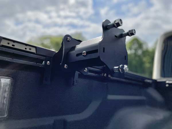 JT Stand Up Bed Mounted Tire Carrier
