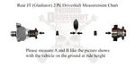 JT Rear 2 Piece 1350 Solid CV Driveshaft, view 6