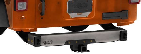 Jeep JK Rear Recessed Bumper with Tow Points