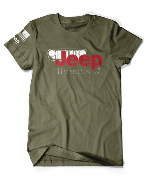 Army Green Original Jeep Threads T-Shirt