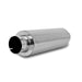 T409 Stainless Steel Muffler 5" In/Out;  8" diameter. Body; 31" Overall, Quiet Tone