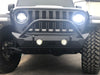 Motobilt Hammer Front Bumper w/ Bull Bar, Fog Mounts & Skid Plate, Jeep JL/JT (2018+), view 6
