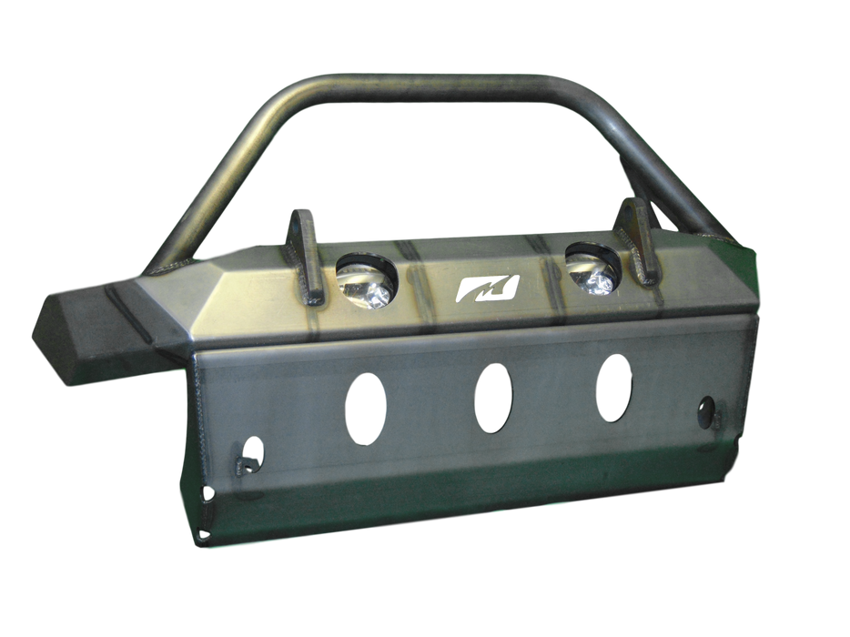 Motobilt Hammer Front Bumper w/ Bull Bar, Fog Mounts & Skid Plate, Jeep JL/JT (2018+), view 2