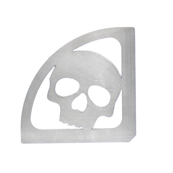 Motobilt 4" Skull Gusset, view 2
