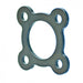 Motobilt 4 Bolt Tube Flange for 1-3/4" OD Tube
