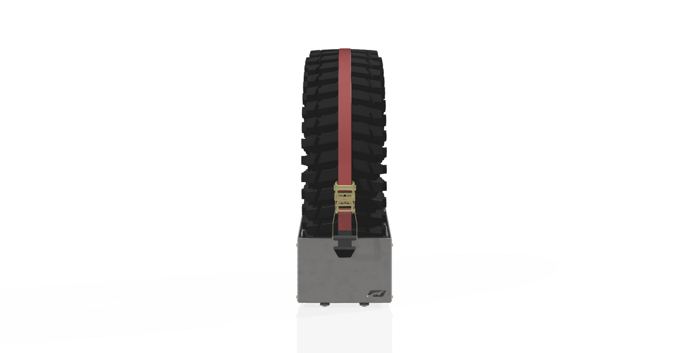 Motobilt Universal Bed Mounted Tire Carrier, view 6